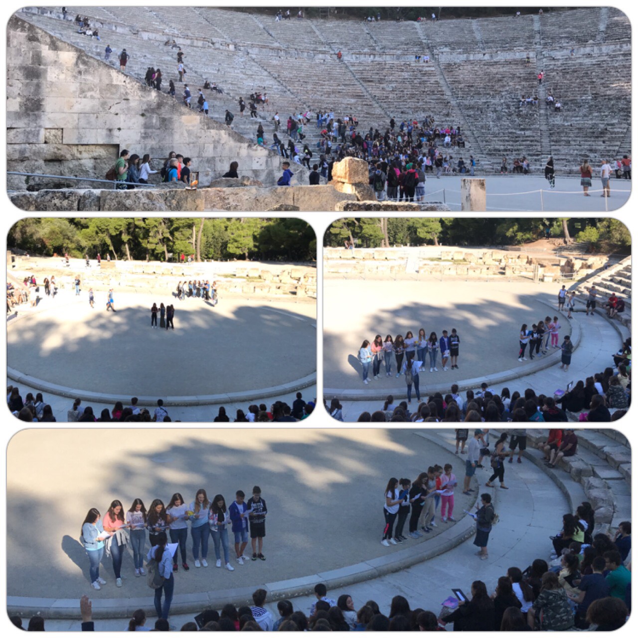 Περίπατος στο Αρχαίο Θέατρο της Επιδαύρου
